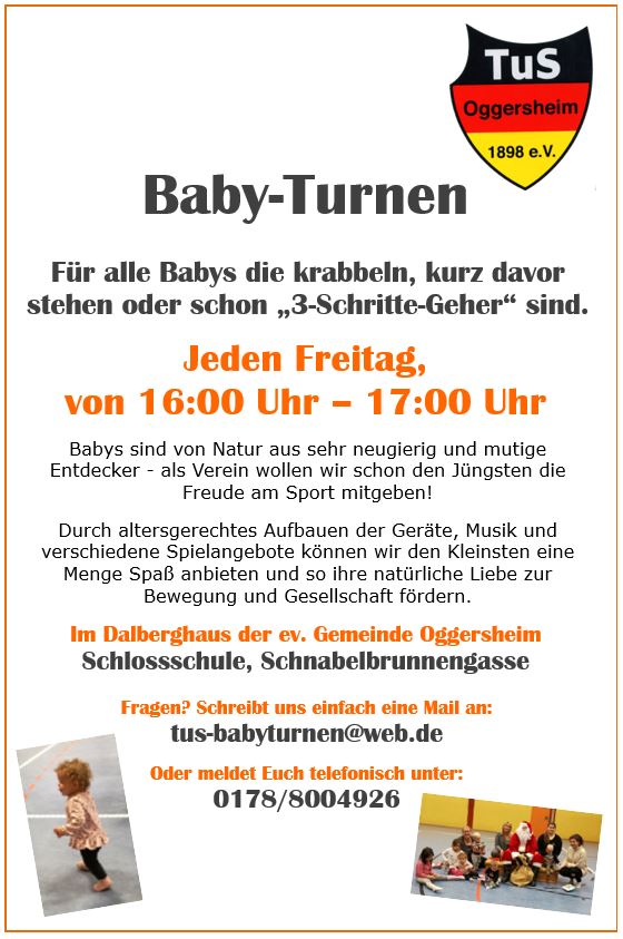 Baby Turnen Flyer Update