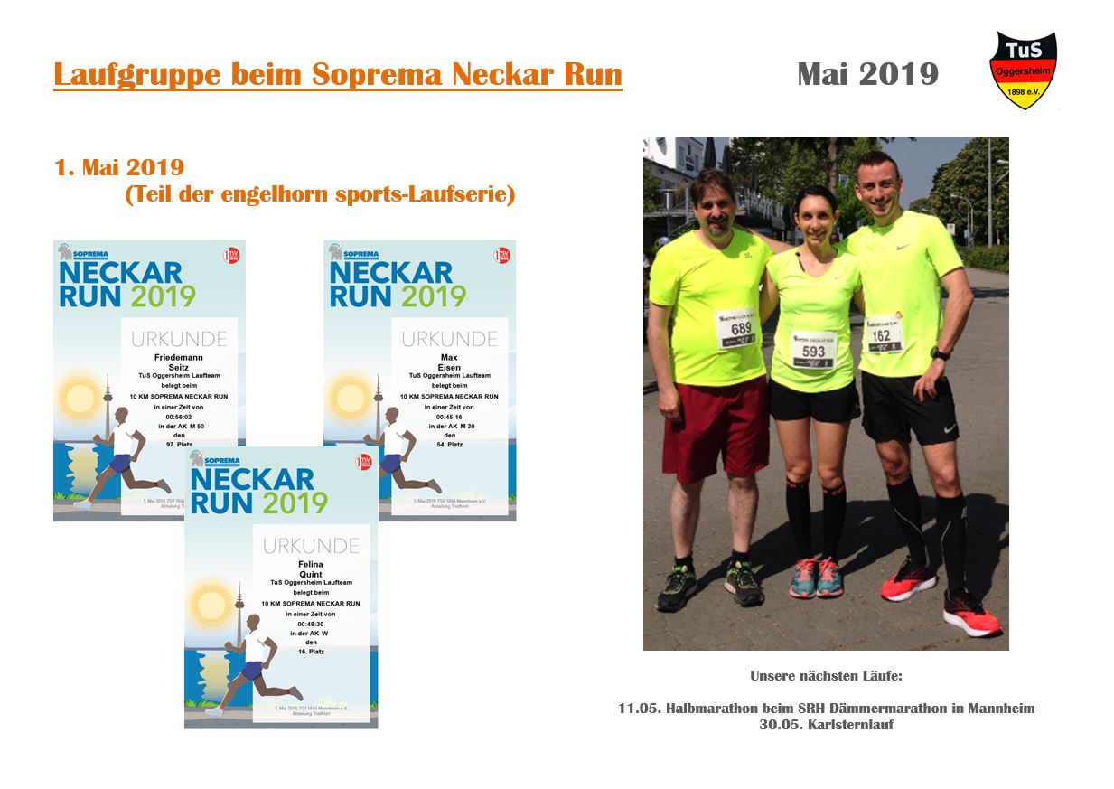 35 Schaukasten Aktuelles 2019 05 01 Soprema Neckar Run